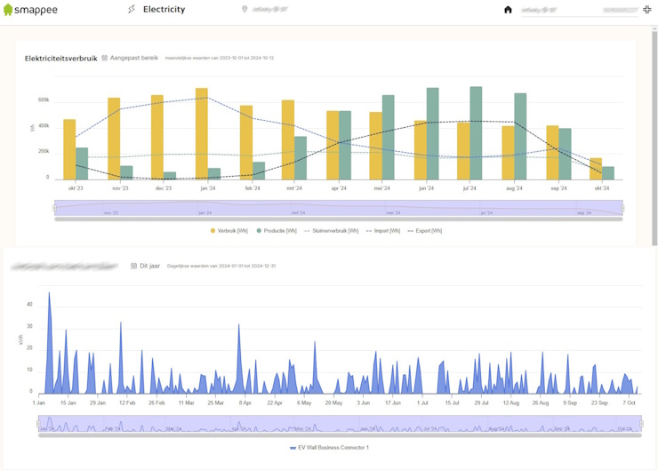 Online platform Smappee met meer informatie